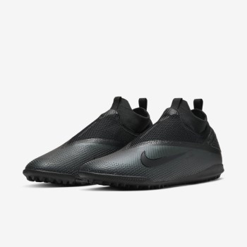 Nike React Phantom Vision 2 Pro Dynamic Fit TF - Férfi Focicipő - Fekete/Fekete